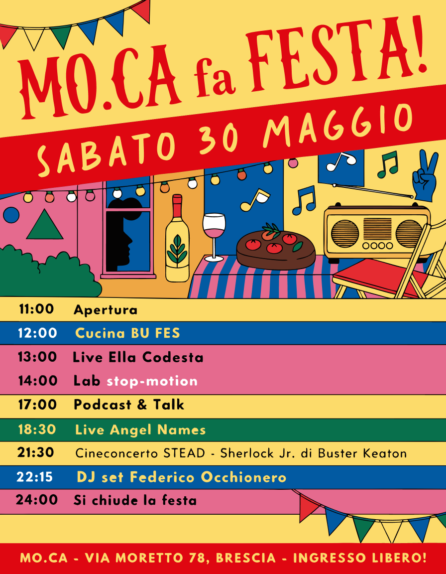 Locandina Festa di moca cinema