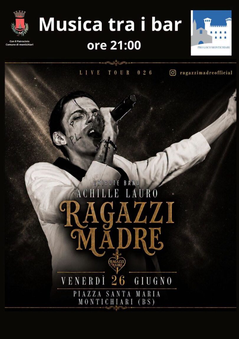Locandina Musica fra i bar: tributo ad Achille Lauro