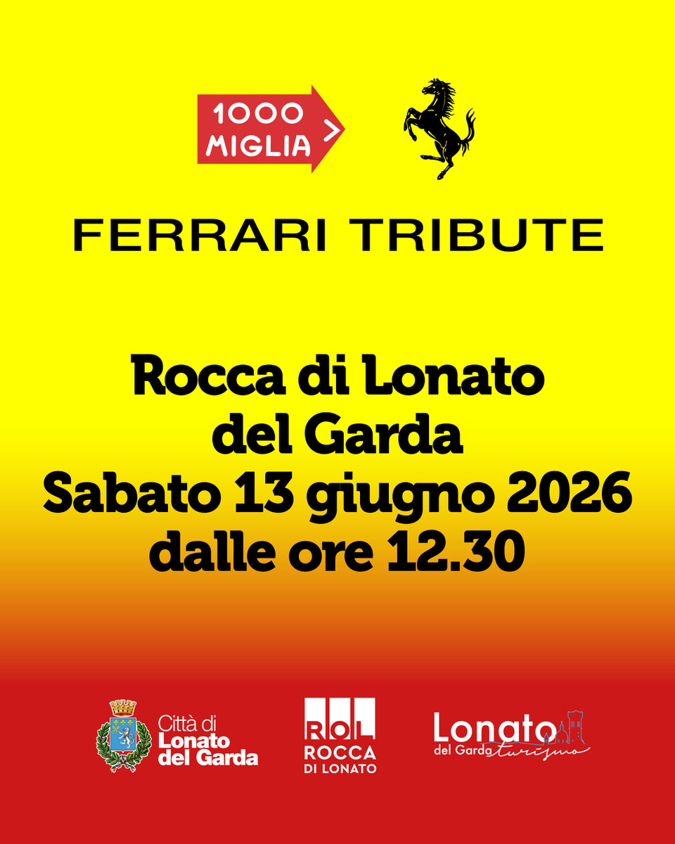 Locandina Ferrari tribute