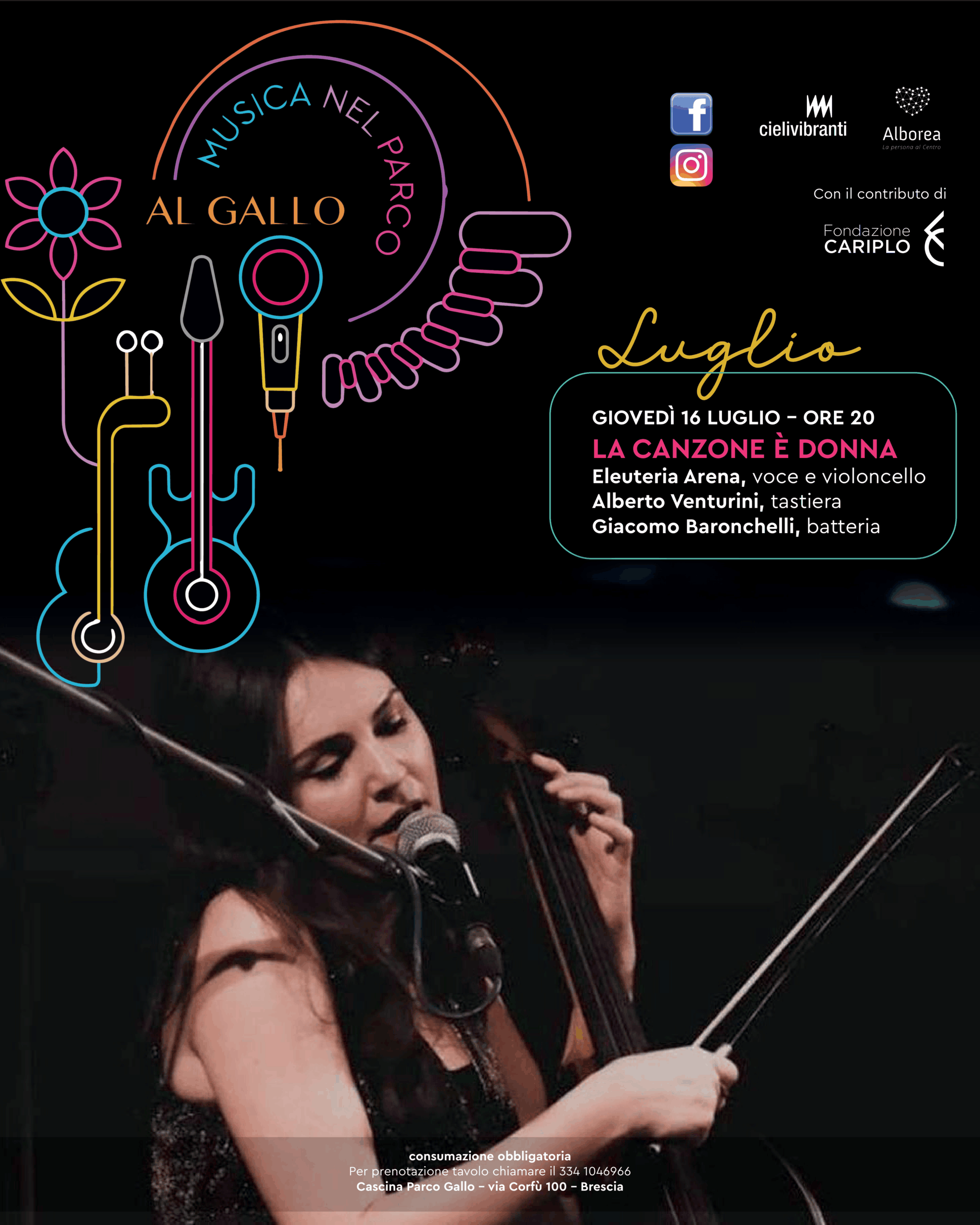 Locandina La canzone è donna