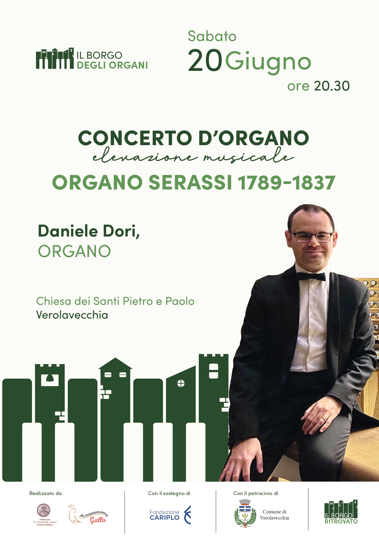 Locandina Concerto organo Verolavecchia
