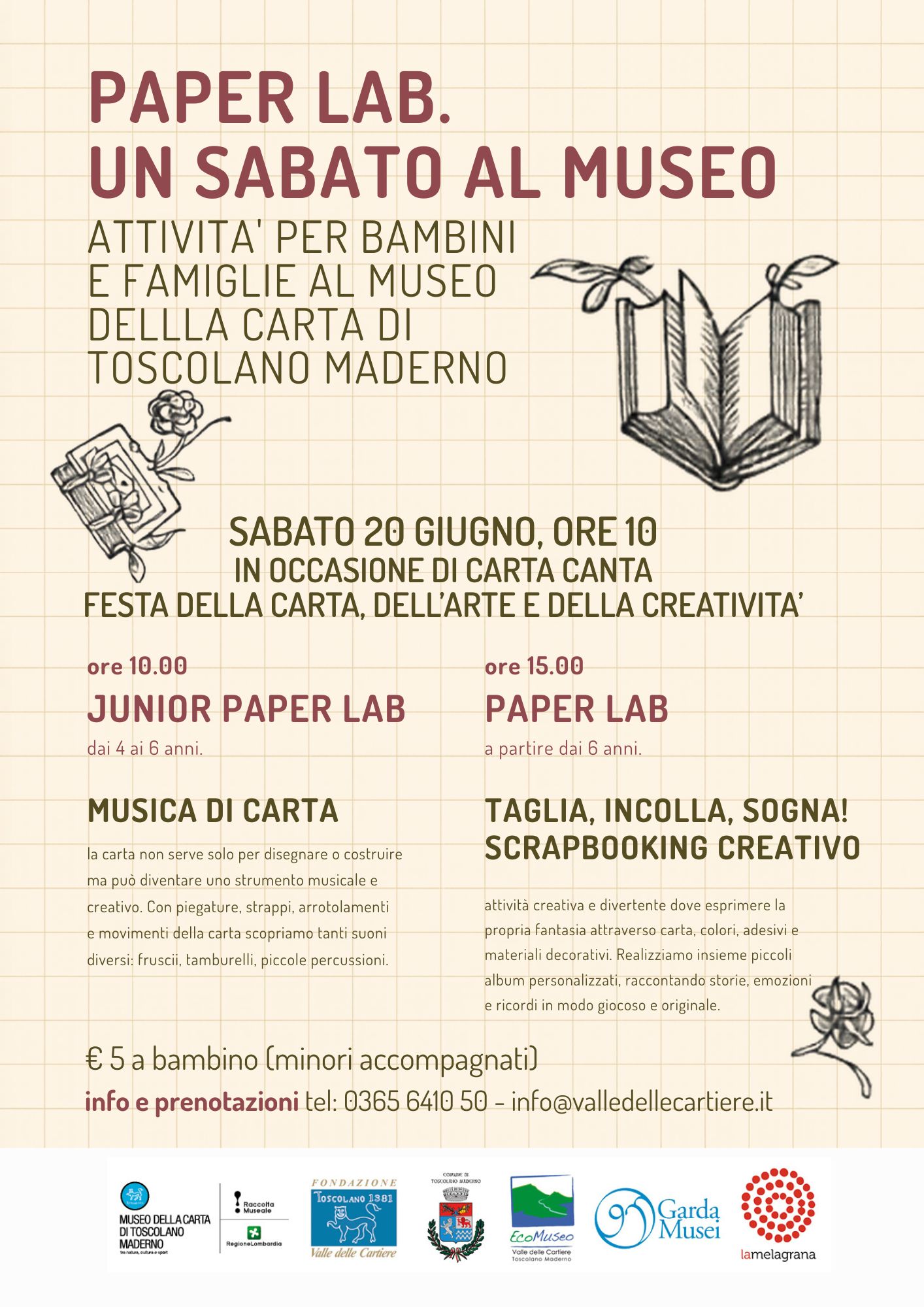 Locandina Festa della carta
