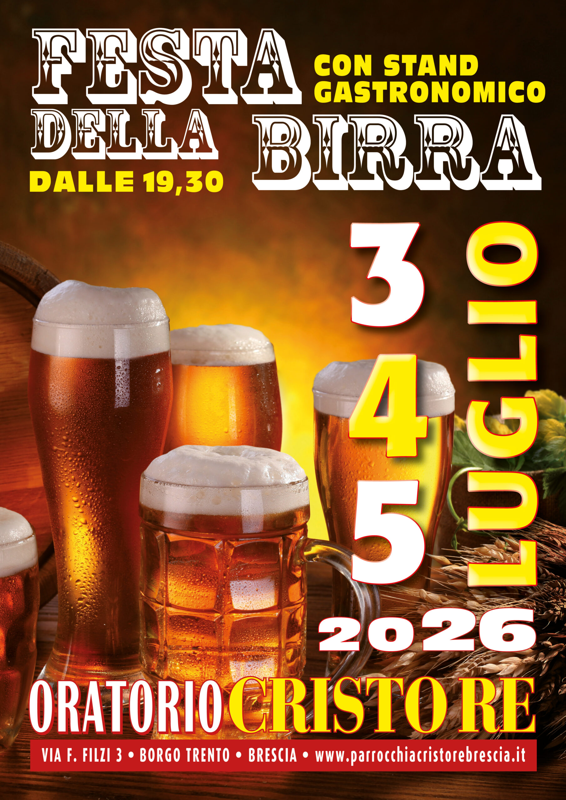Locandina Festa della birra