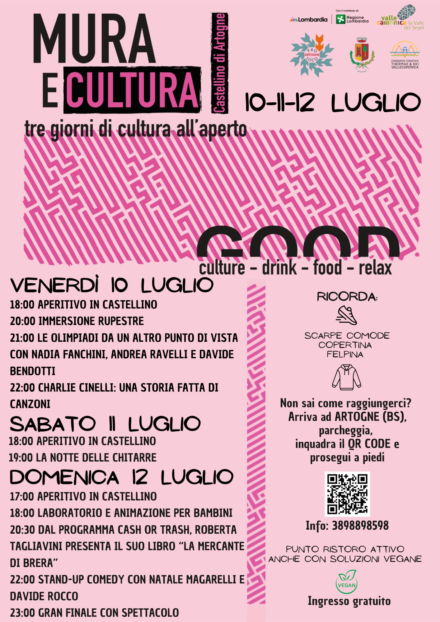 Locandina Mura & cultura