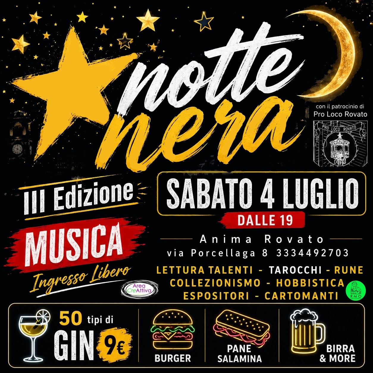 Locandina Notte nera 2026