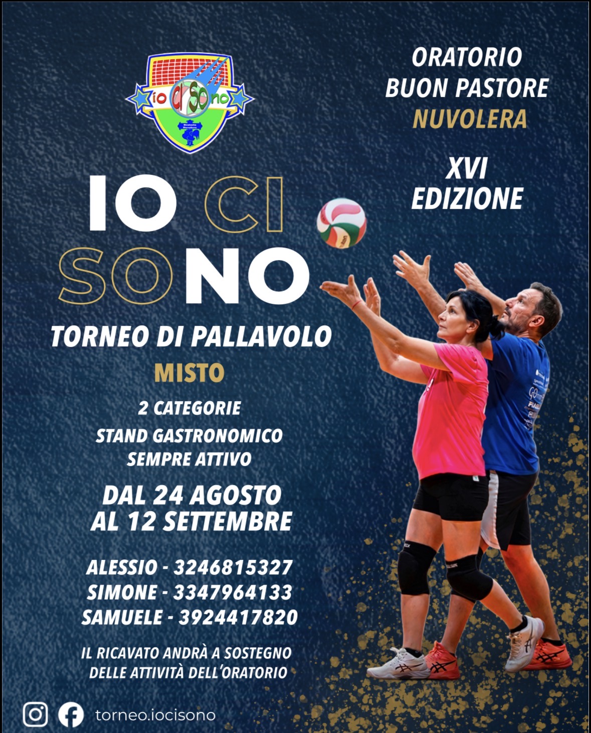 Locandina Torneo “io ci sono”