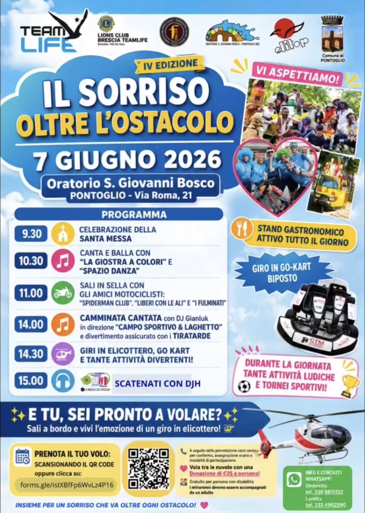Locandina Il sorriso oltre l'ostacolo