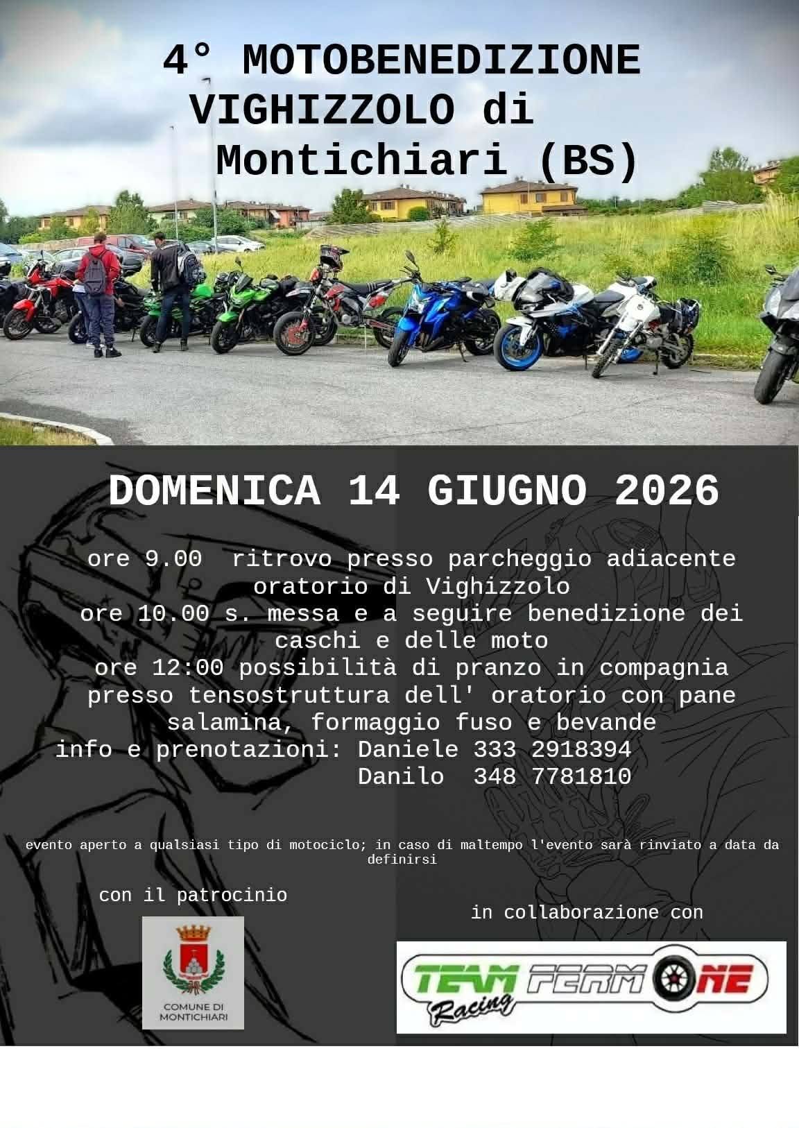 Locandina 4a Moto Benedizione