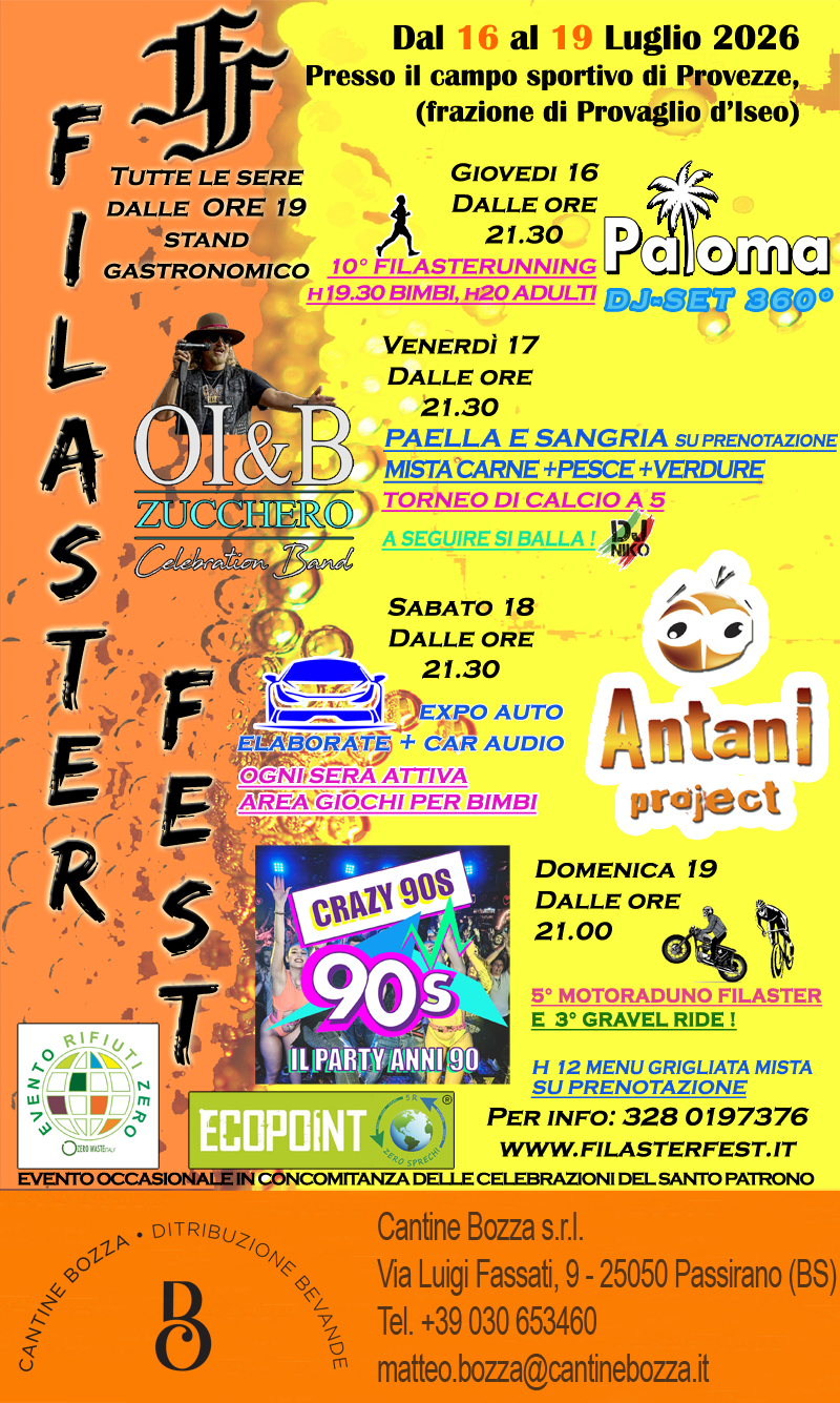 Locandina Filaster Fest
