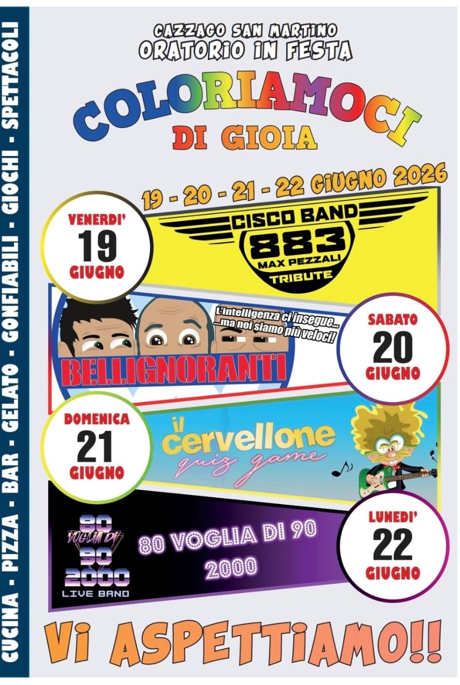 Locandina Coloriamoci di gioia