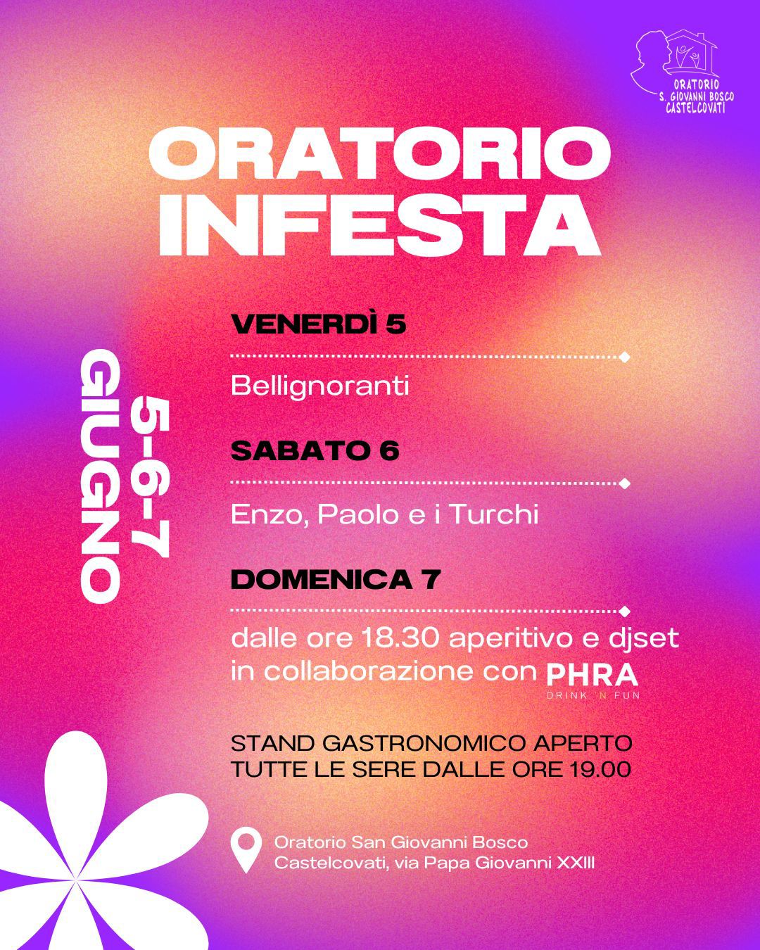 Locandina Oratorio in festa