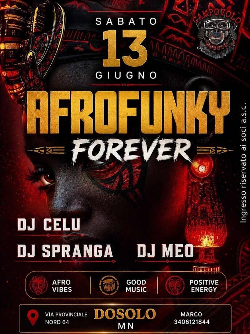 Locandina Afrofunky forever