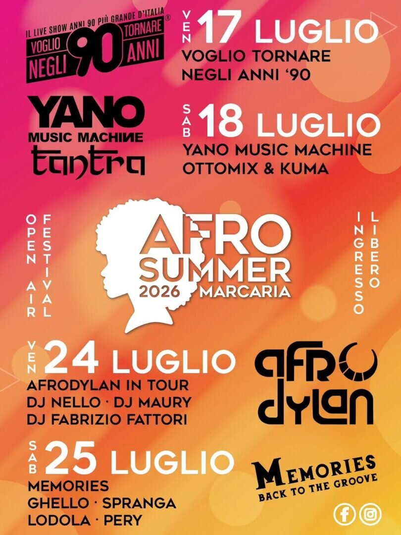 Locandina Afrosummer