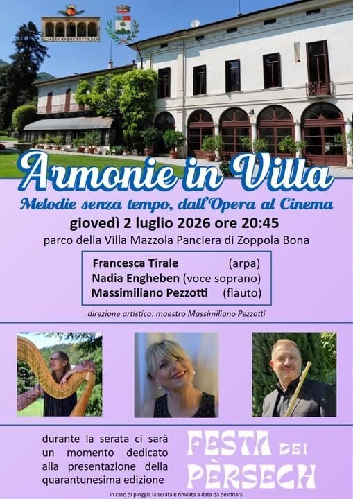 Locandina Armonie in Villa