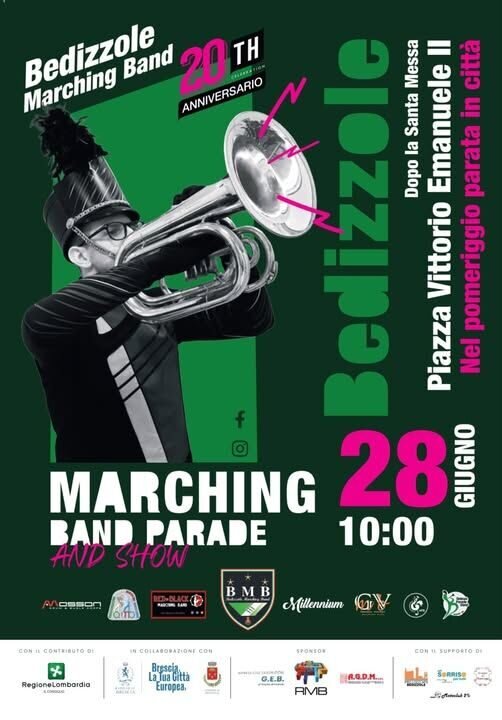 Locandina Bedizzole Marching Band