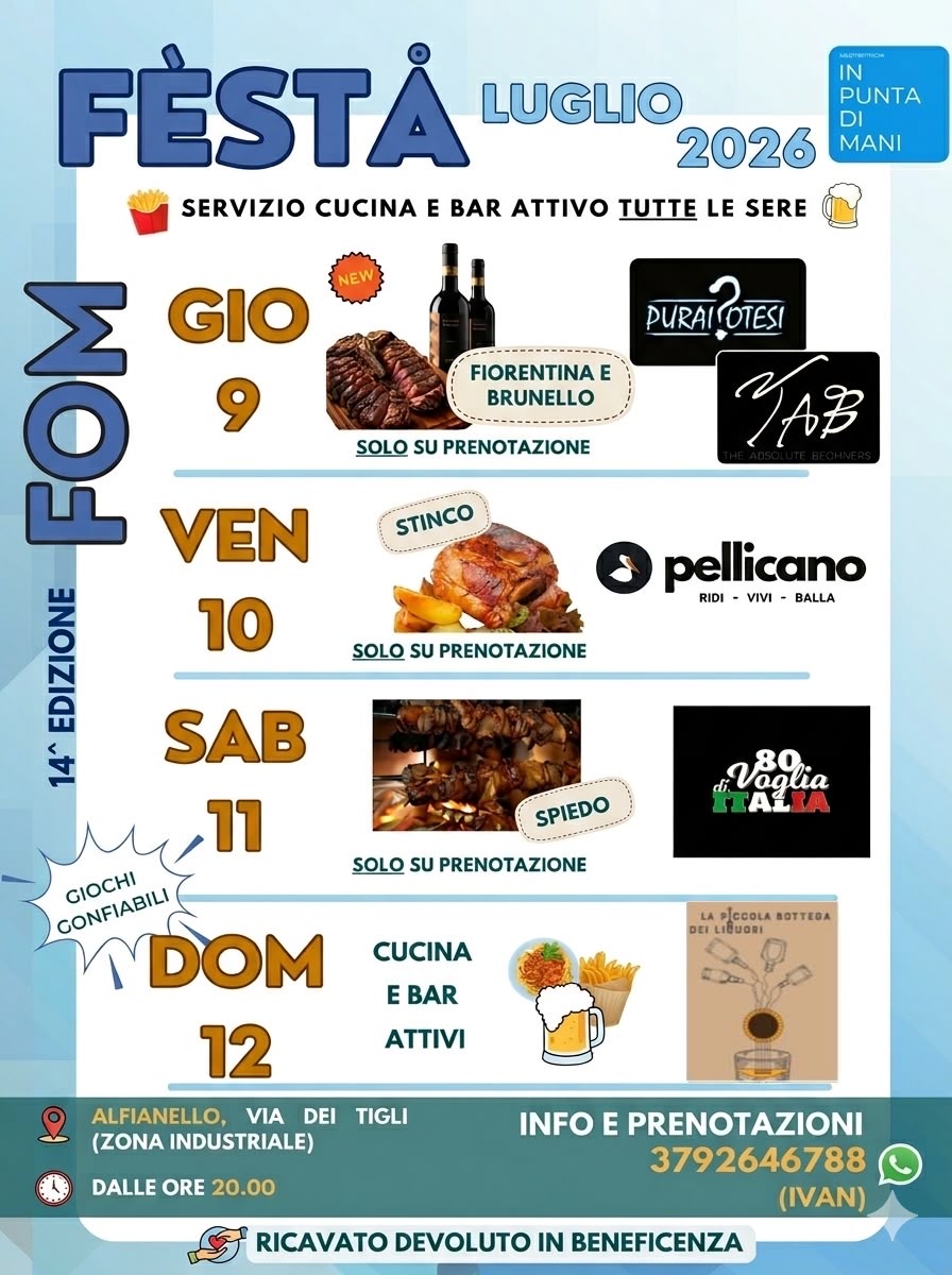 Locandina Föm fèsta