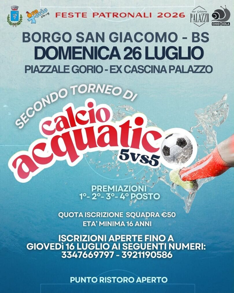 Locandina Calcio acquatico