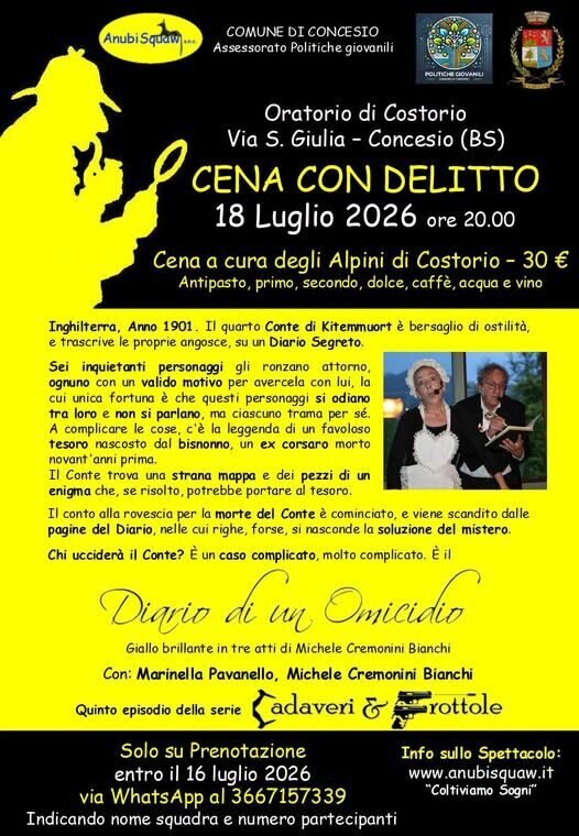 Locandina Cena con delitto