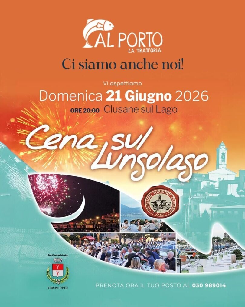 Locandina Cena sul lungolago