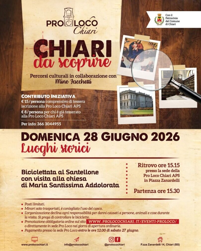 Locandina Chiari da scoprire