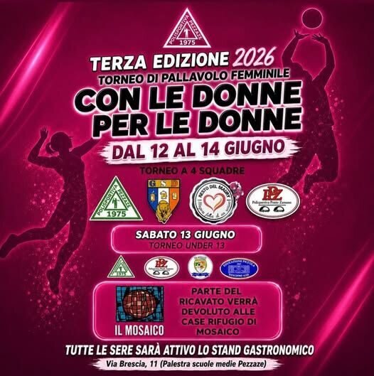 Locandina Con le Donne per le Donne