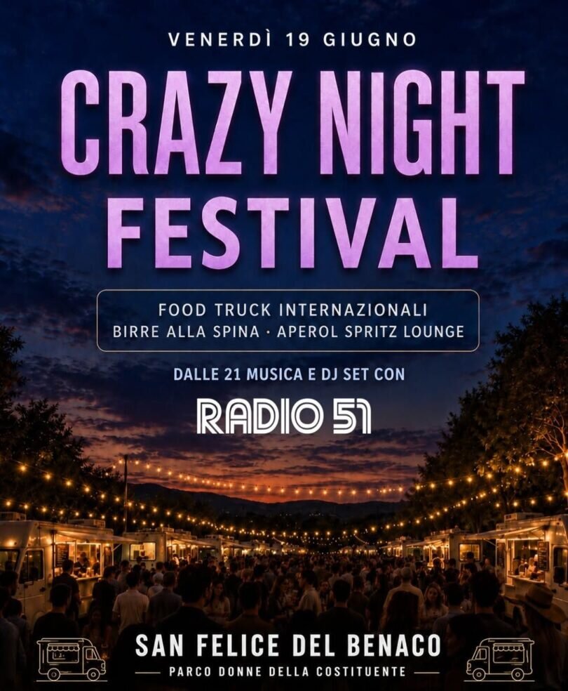 Locandina Crazy Night Festival