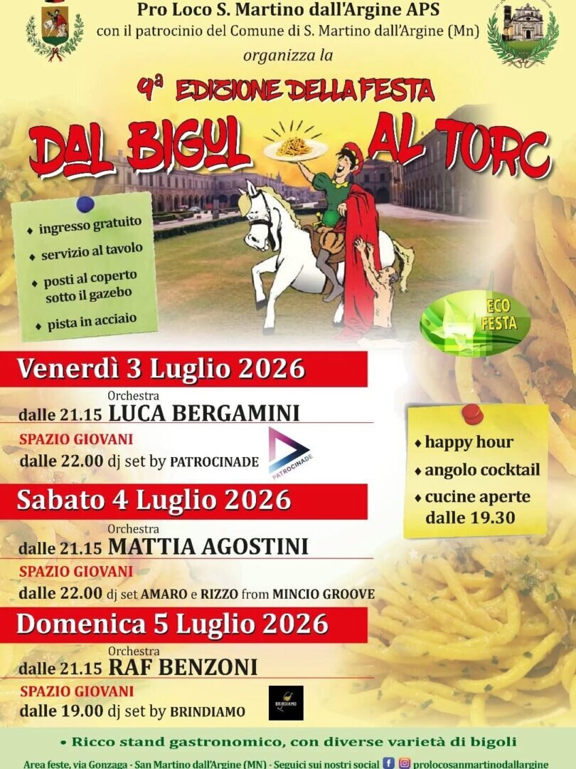 Locandina Festa dal bigul al torc
