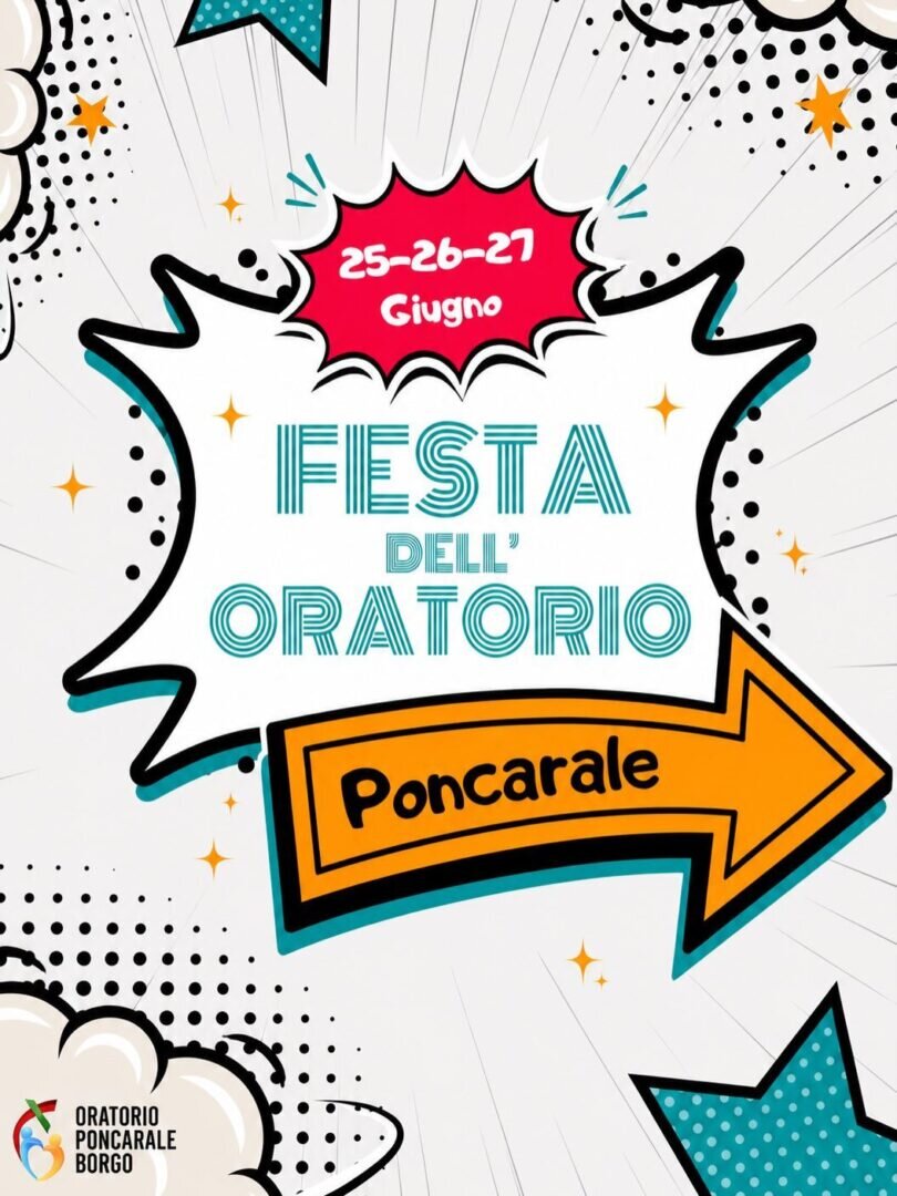 Locandina Festa dell'oratorio: Poncarale