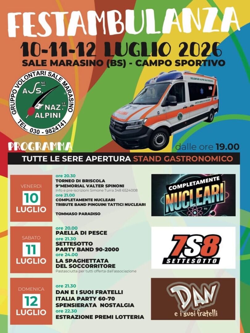 Locandina Festambulanza