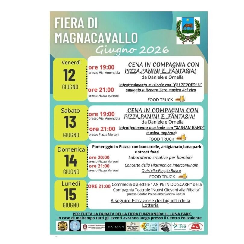 Locandina Fiera di Magnocavallo