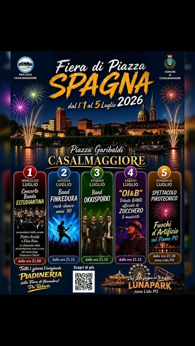 Locandina Fiera in Piazza Spagna