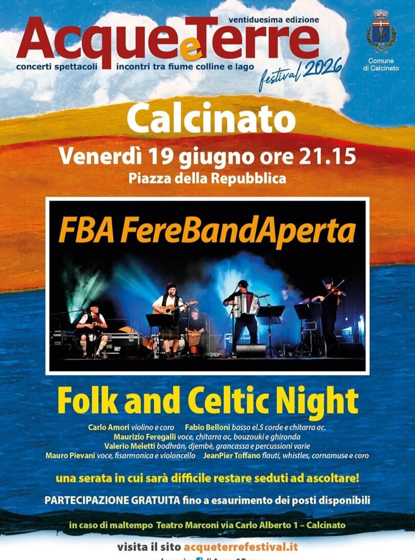 Locandina Folk and Celtic Night