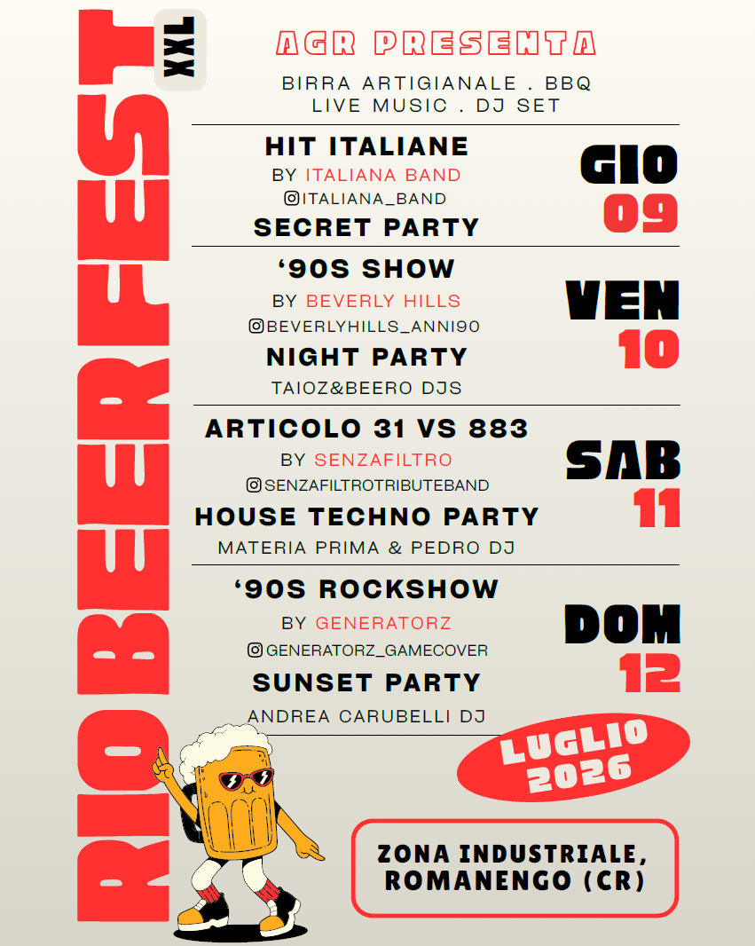 Locandina Rio Beer Fest