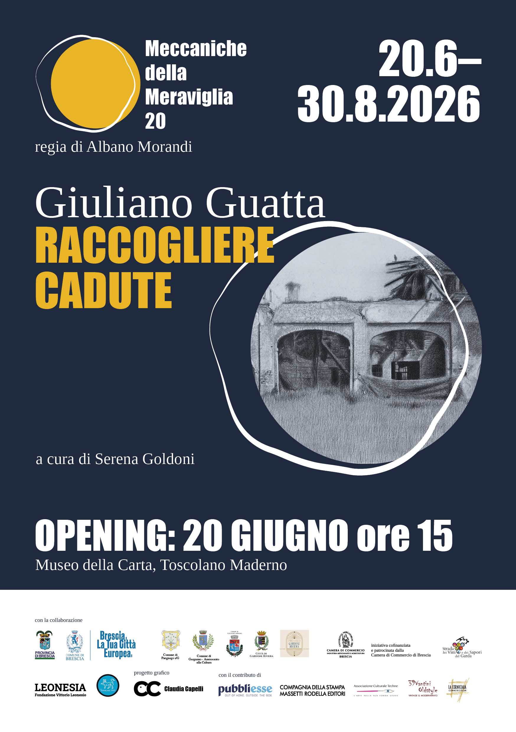 Locandina Giuliano Guatta: raccogliere cadute