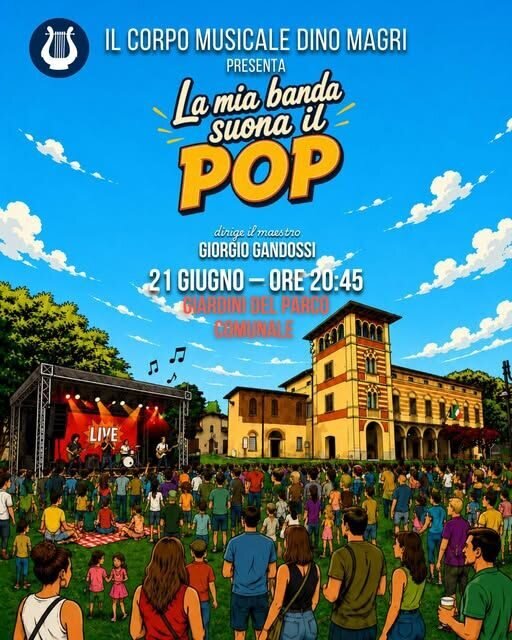 Locandina La mia banda suona il POP