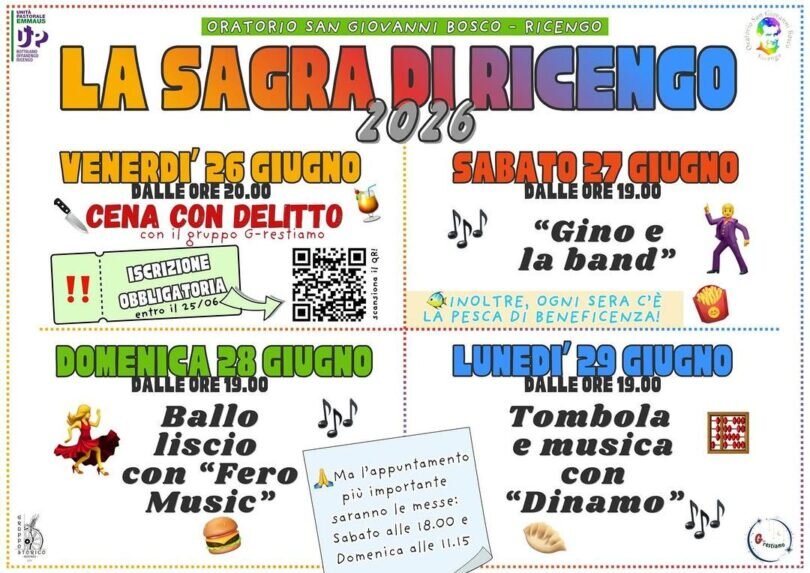 Locandina La sagra di Ricengo
