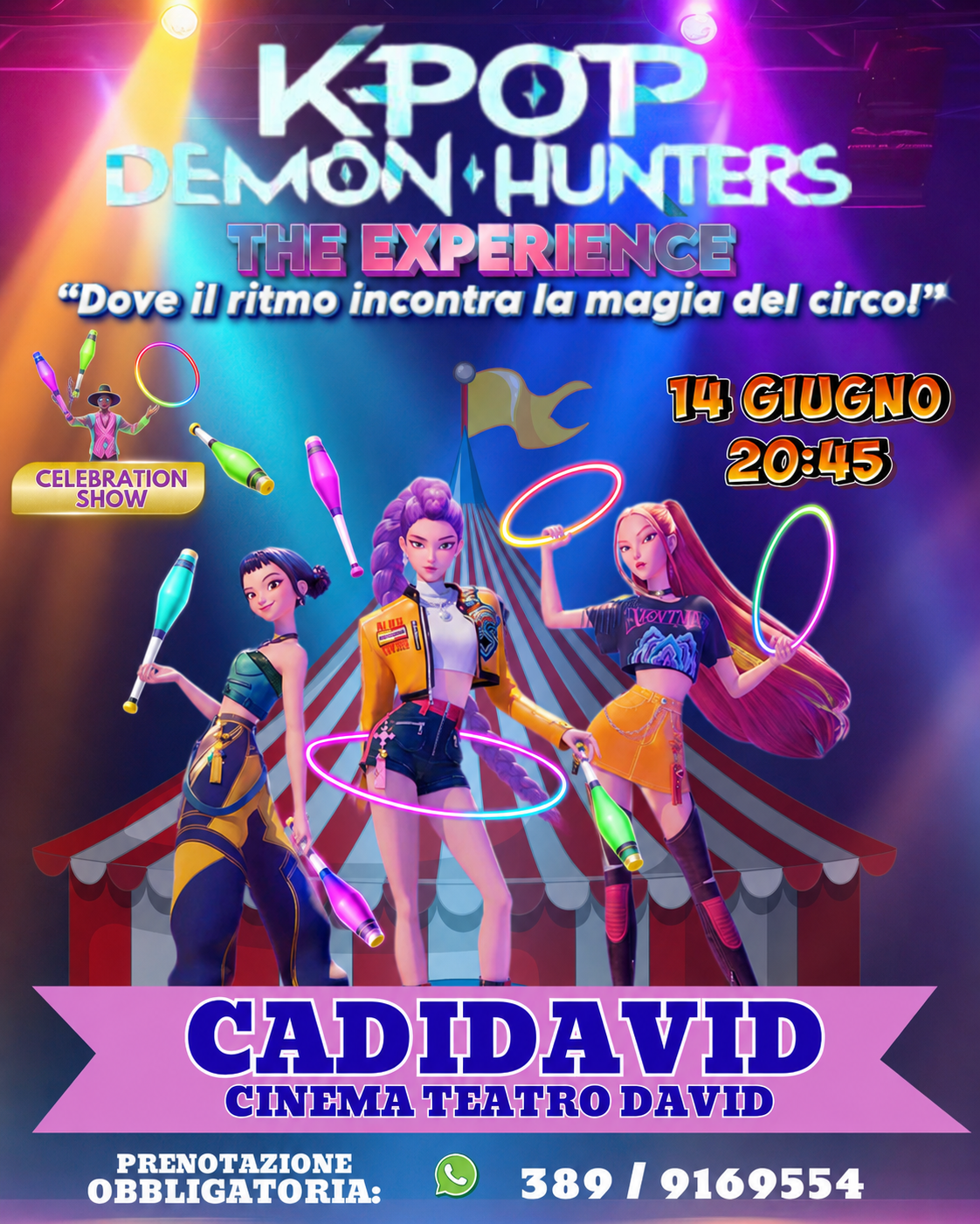 Locandina K-pop demon hunters