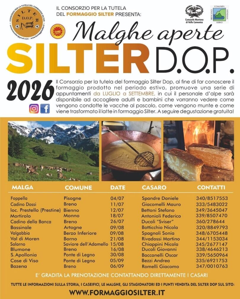 Locandina Malghe aperte 2026