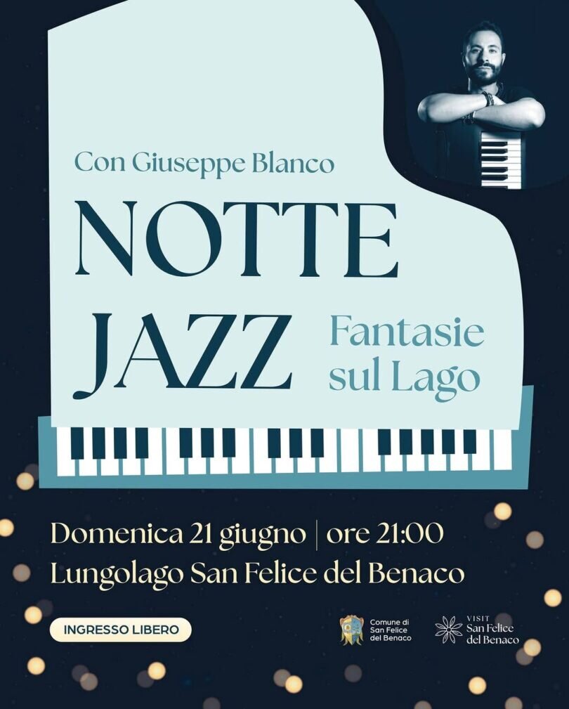Locandina Notte jazz fantasie sul lago