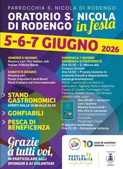 Locandina Oratorio in festa