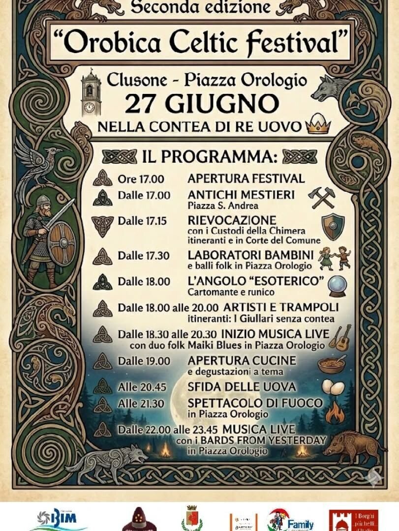 Locandina Orobica Celtic Festival