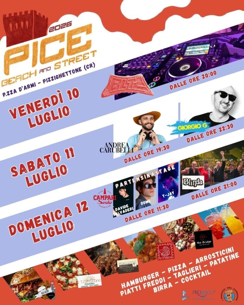 Locandina Pice beach & street