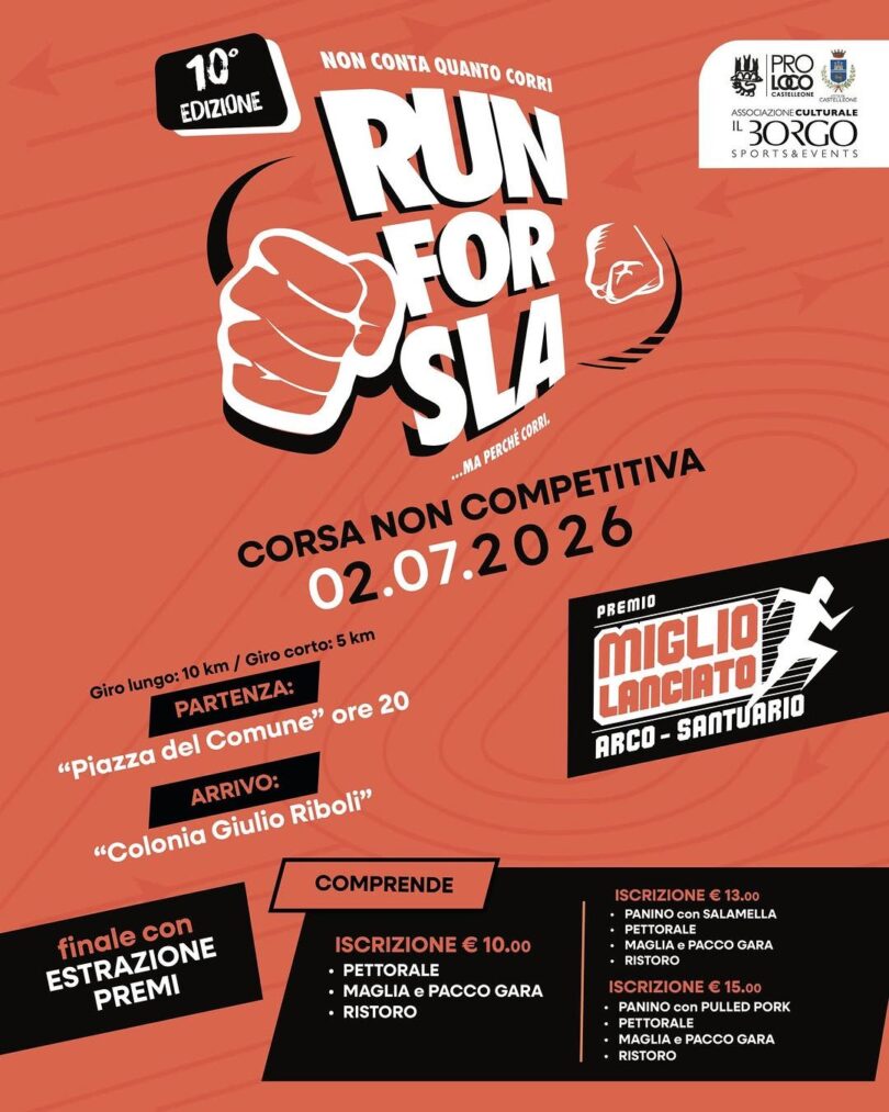 Locandina Run4SLA