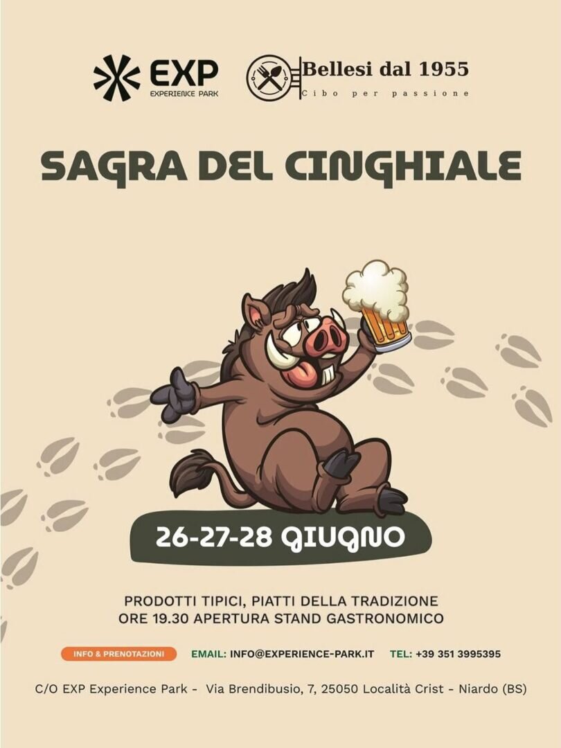Locandina Sagra del cinghiale
