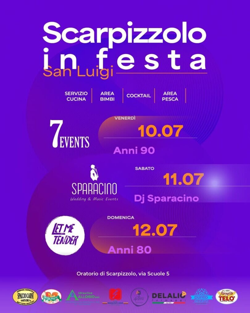 Locandina Scarpizzolo in festa