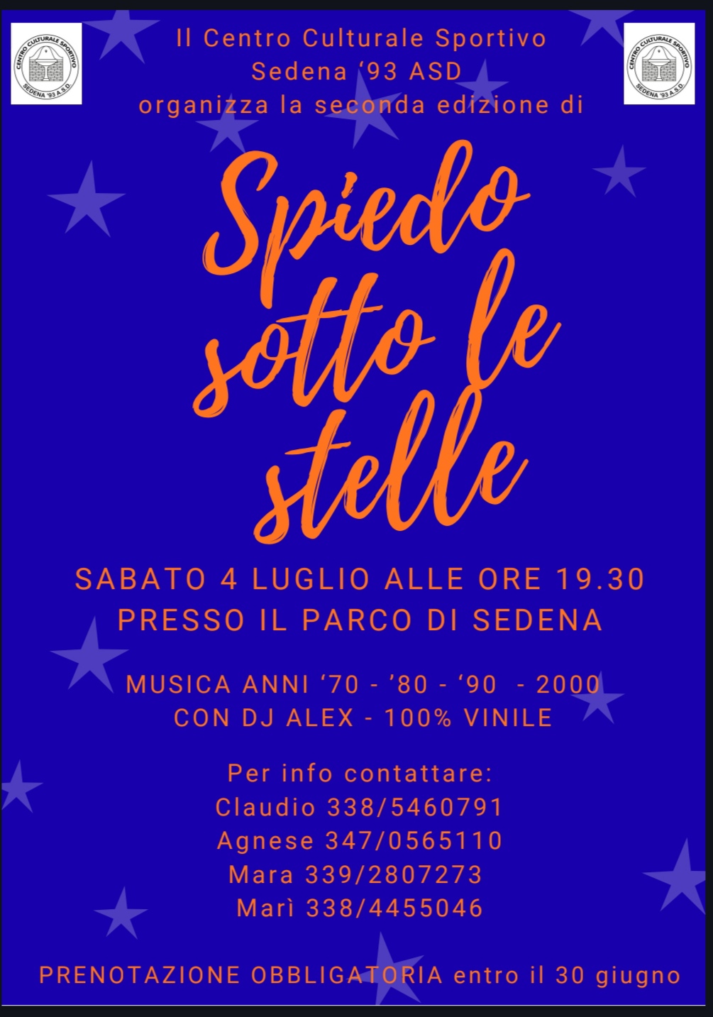 Locandina Spiedo sotto le stelle