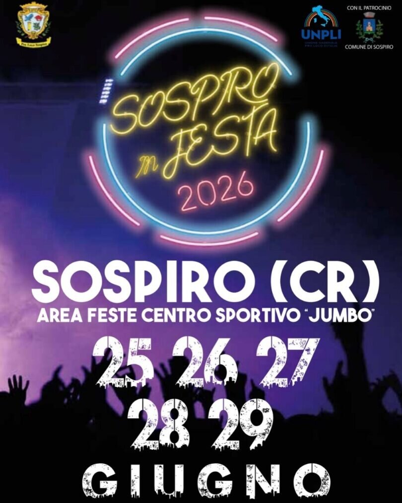 Locandina Sospiro in festa