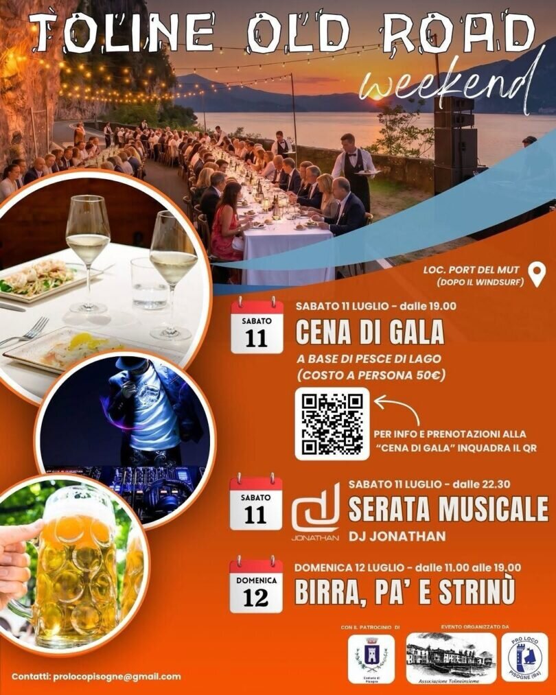 Locandina Toline Old Road Weekend