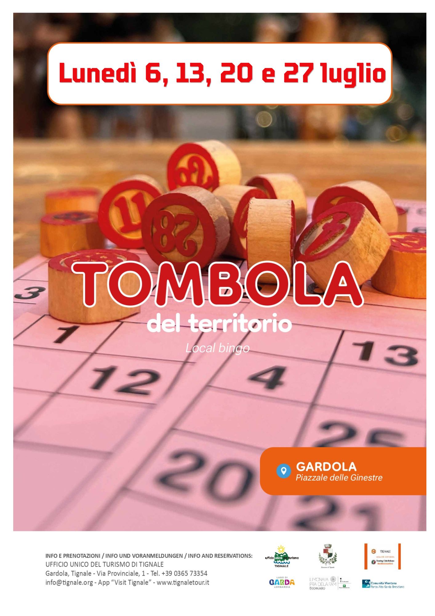 Locandina Tombola del territorio