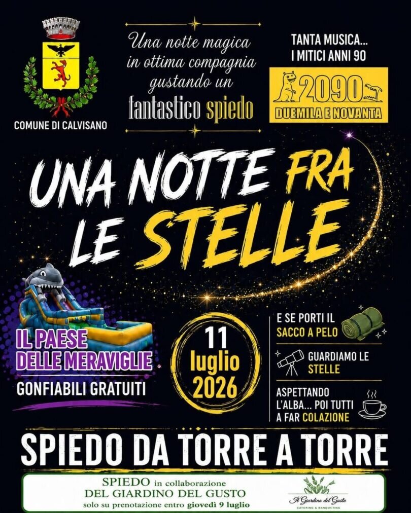 Locandina Una notte fra le stelle